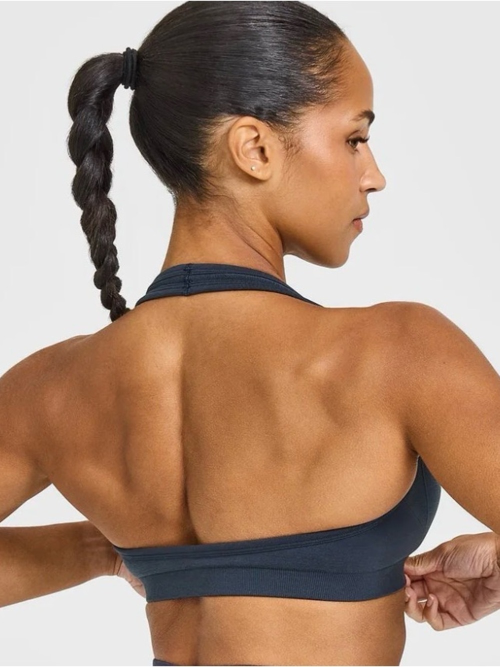 Oner Active Charcoal Grey Women's Sports Bra and Leggings Set - Picture 8 of 11